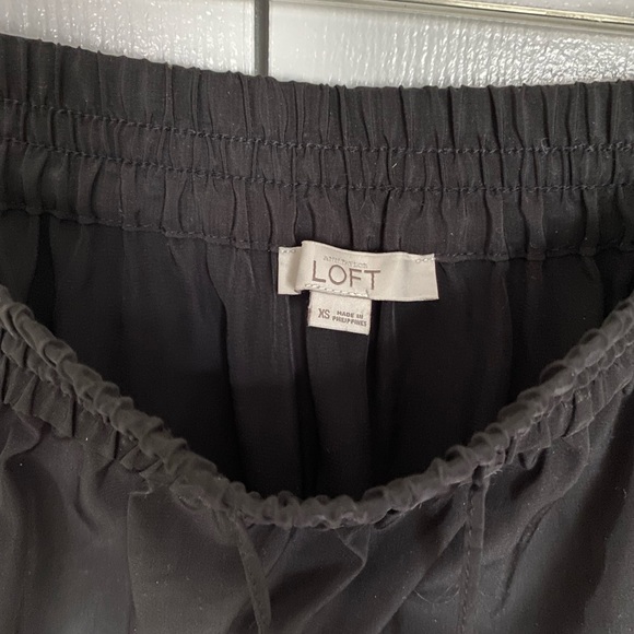 Loft a-line midi black skirt XS - Picture 5 of 5